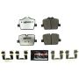 PowerStop Z26-2221 PowerStop - Z26 Performance Carbon-Fiber Ceramic Brake Pads with Hardware Kit