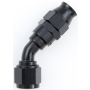 FRAGOLA FRG684510-BL Hose Fitting #10 45 Deg PTFE Black