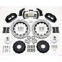 Wilwood 140-10284-D Narrow Superlite 6R Front Hub Kit 14.00in Drilled Large GM 57-70 Drop Spindle