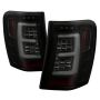 SPYDER 5086150 Light Bar LED Tail Lights - Version 3 - Black Smoke