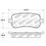 Stoptech 305.10210 Street Select Brake Pads - Front