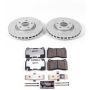 PowerStop K6528-26 Z26 Street Performance Ceramic Brake Pad and Drilled & Slotted Rotor Kit