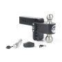 Weigh Safe LTB4-2.5-KA-CER-BLA 180 Hitch 4in Drop Hitch & 2.5in Shank (10K/18.5K GTWR) w/WS05 - Black Cerakote