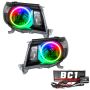 Oracle Lighting 8161-335 2005-2011 Toyota Tacoma Pre-Assembled LED Halo Headlights - (Black Housing)