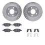 Dynamic Friction 7512-53004 Rotor Kit
