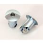 Moroso 71362 Quick Fastener - Oval Head - 7/16in x .550in - Steel - 10 Pack