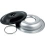 ALLSTAR PERFORMANCE ALL26097 Air Cleaner Kit 14in Black w/.500 Spacer