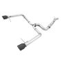 AWE Tuning 3020-33048 VW MK7 Golf Alltrack/Sportwagen 4Motion Track Edition Exhaust - Diamond Black Tips
