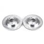 PowerStop AR8345XPR PowerStop Evolution Performance Drilled, Slotted & Plated Brake Rotor Pair