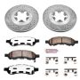 PowerStop K5405-36 Z36 Truck and SUV Carbon-Fiber Ceramic Brake Pad and Drilled & Slotted Rotor Kit