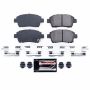 PowerStop Z23-822 PowerStop - Z23 Daily Driver Carbon-Fiber Ceramic Brake Pads with Hardware Kit