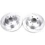 PowerStop EBR1020XPR PowerStop Evolution Performance Drilled, Slotted & Plated Brake Rotor Pair
