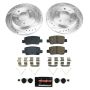 PowerStop K9106 Z23 Daily Driver Carbon-Fiber Ceramic Brake Pad and Drilled & Slotted Rotor Kit