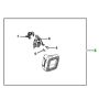 Mopar 55112890AG LAMP, Tail