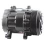 TUFF-STUFF TFS4517NC6GBLA Peanut A/C Compressor 6 Groove Pulley Black