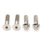 Ti22 PERFORMANCE TIP1083 Arm To Spindle Bolt Kit Titanium 4pcs
