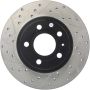 Stoptech 127.33097R Slotted & Drilled Sport Brake Rotor