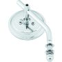 Bikers Choice 493323 65-Up Chrome 3in Round Mirror Ea