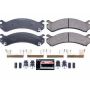 PowerStop Z23-784 PowerStop - Z23 Daily Driver Carbon-Fiber Ceramic Brake Pads with Hardware Kit