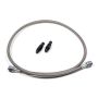 McLeod Racing 139251 McLeod Line Assy Mustang 2005-Up 36in With Male Wire Clip Fittings