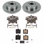 PowerStop KCOE621 OE Stock Replacement Low-Dust Ceramic Brake Pad, Rotor and Caliper Kit