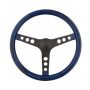 GRANT GRT8456 Steering Wheel Mtl Flake Blue/Spoke Blk 13.5
