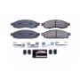 PowerStop Z23-1183 PowerStop - Z23 Daily Driver Carbon-Fiber Ceramic Brake Pads with Hardware Kit