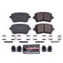 PowerStop Z23-1018 PowerStop - Z23 Daily Driver Carbon-Fiber Ceramic Brake Pads with Hardware Kit