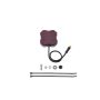 Diode Dynamics DD7437 Stage Series Single Color LED Rock Light - Red M8 (one)