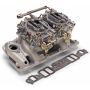 Edelbrock 2065 Dual Quad Kit Performer RPM Air Gap BBC Oval Port