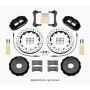Wilwood 140-15214-D Narrow Superlite 6R Front Hat Kit 12.88in Drilled 2014-2015 Mini Cooper w/Lines