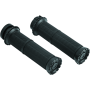 Kuryakyn 3582 Riot Grips Dual Cable Satin Black