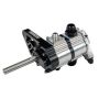 Moroso 22377 2 Stage Scavenge Tri Lobe Driver Left Side Door Mount 1.50in PS Oil Pump w/Fuel Pump Drive