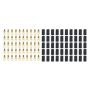 QUICKCAR RACING PRODUCTS QRP57-471-50 Ring Terminal #8 14-16 Ga w/Heat Shrink 50pk