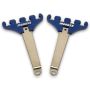 MOROSO MOR72180 Four Hole Wire Looms Blue