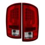 SPYDER 5081827 LED Tail Lights - Version 2 - Red Clear