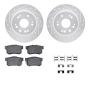Dynamic Friction 7512-59072 Rotor Kit