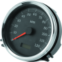 Bikers Choice 490474 99-03 Softail Replacement Speedometer 5 Inch Electronic Black Face