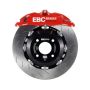 EBC BBK023RED-1 Racing 04-09 Volkswagen GTI (Mk5) Red Apollo-4 Calipers 330mm Rotors Front Big Brake Kit
