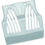 Kuryakyn 5664 Chin Fairing Indian Chrome