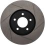 Stoptech 126.45078SL Power Slot 07-09 Mazdaspeed3 Slotted Left Front Rotor