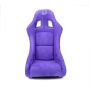 NRG FRP-303PP-PRISMA FRP Bucket Seat PRISMA Edition w/ Pearlized Back Purple Alcantara - Medium