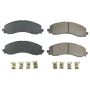 PowerStop 17-2223 PowerStop - Z17 Low-Dust Ceramic Brake Pads with Hardware