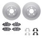 Dynamic Friction 4612-32017 Rotor Kit