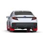 Rally Armor MF92-UR-RD/BLK Red Mud Flap/Black Logo