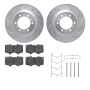 Dynamic Friction 7412-76022 Rotor Kit