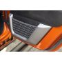 Rugged Ridge 11-18 Jeep Wrangler JK 2nd Row Charcoal Door Net Trim