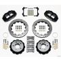Wilwood 140-11920-D Narrow Superlite 4R Rear Kit 12.88in Drilled 84-87 Corvette C4
