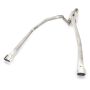 Stainless Works TBTDCB 2006-09 Trailblazer SS 6.0L 2-1/2in Chambered Exhaust Y-Pipe Side Bumper Exit
