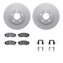 Dynamic Friction 4612-67008 Rotor Kit